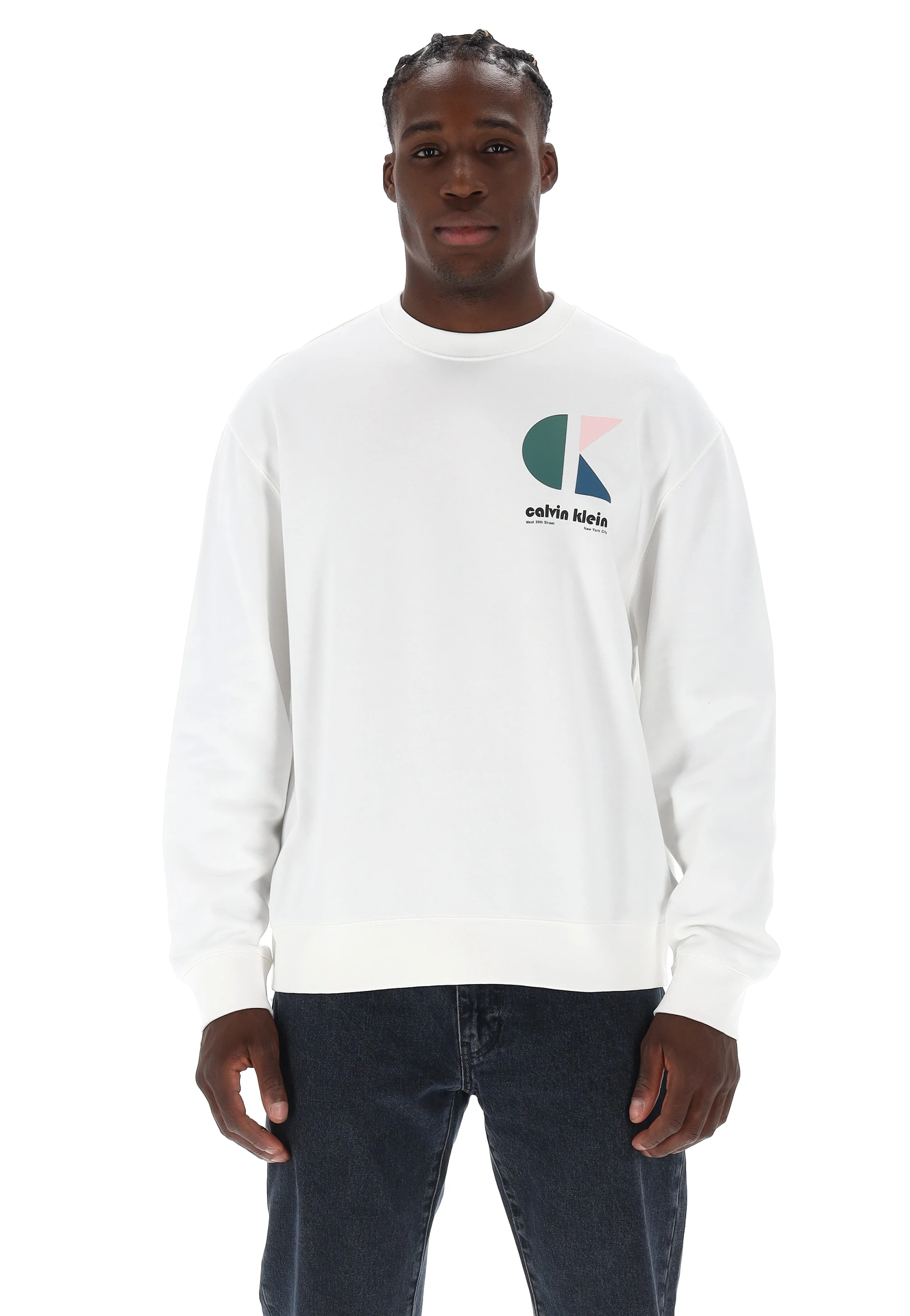 Felpa Calvin Klein Jeans con logo LV04RC285G
